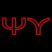 Psi Upsilon Neon Sign