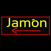 Red  Border Jamon Neon Sign