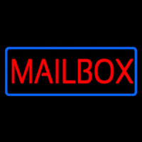 Red Mailbo  Neon Sign