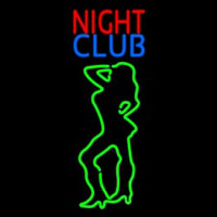 Red Night Club Girls Neon Sign