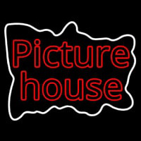 Red Picture House Neon Sign