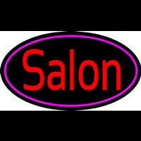 Red Salon Neon Sign