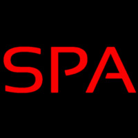 Red Spa Neon Sign