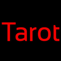 Red Tarot Neon Sign