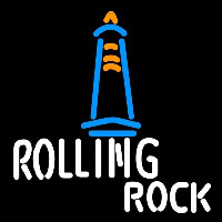 Rolling Rock Lighthouse Lounge Beer Sign Neon Sign