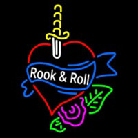 Rook And Roll Neon Sign