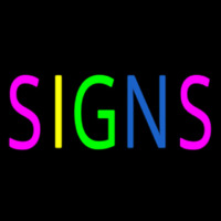 S Neon Sign