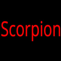 Scorpion Red 1 Neon Sign