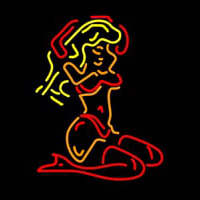 Se y Erotic Girl Neon Sign