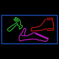 Shoe Repair Heels Neon Sign