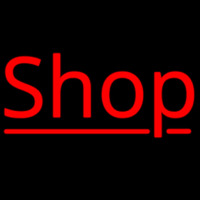 Shop Logo Neon Sign