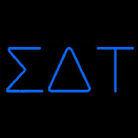 Sigma Delta Tau Neon Sign