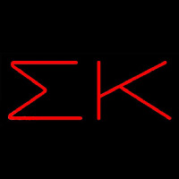 Sigma Kappa Neon Sign