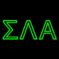 Sigma Lambda Alpha Neon Sign