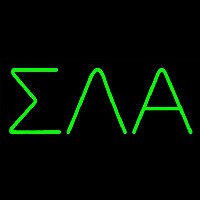 Sigma Lambda Alpha Neon Sign