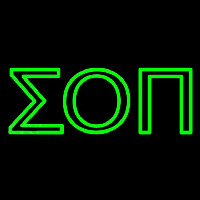 Sigma Omicron Pi Neon Sign