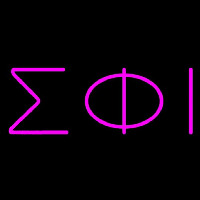 Sigma Phi Iota Neon Sign