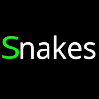 Snakes Neon Sign