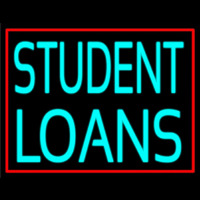 Students Loan Neon Sign