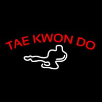 Tae Kwon Do Logo Neon Sign