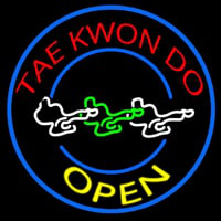 Tae Kwon Do Neon Sign