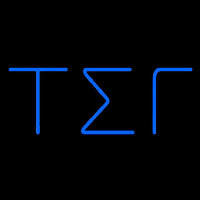 Tau Sigma Gamma Neon Sign