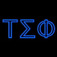 Tau Sigma Phi Neon Sign