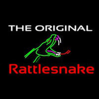 The Original Rattlesnake Neon Sign