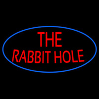 The Rabbit Hole Neon Sign