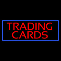 Trading Cards Neon Sign