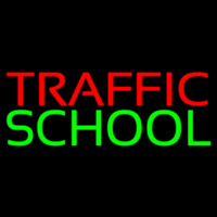 Traffic School Neon Sign