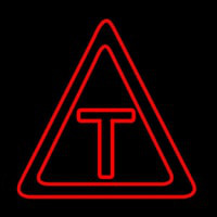 Triangle Fraternity Neon Sign