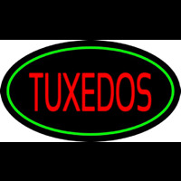 Tu edos Red Oval Green Neon Sign