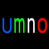 Umno Neon Sign