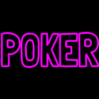 Vertical Poker 2 Neon Sign