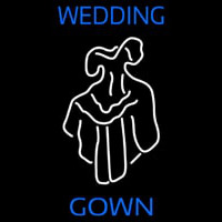 Wedding Gown Logo Neon Sign