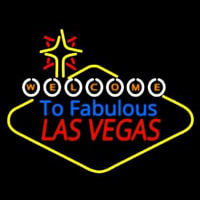 Welcome To Fabulous Las Vegas Neon Sign