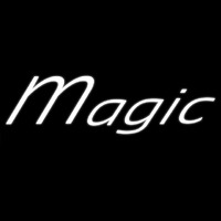 White Magic Neon Sign