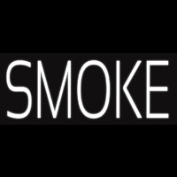 White Smoke Neon Sign