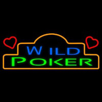 Wild Poker 1 Neon Sign