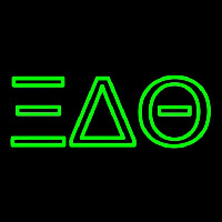 Xi Delta Theta Neon Sign