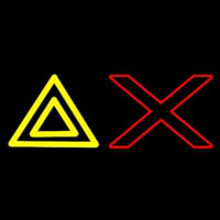 Yellow Delta Red Chi Neon Sign