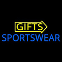 Yellow Gifts Sportswear Neon Sign