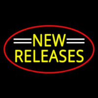 Yellow New Releases Neon Sign