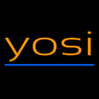 Yosi Neon Sign