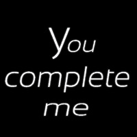 You Complete Me Neon Sign