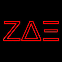 Zeta Delta Xi Neon Sign