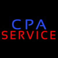 Cpa Service Neon Sign