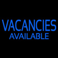 Vacancies Available Neon Sign