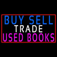 Buy Sell Trade Used Books Neon Sign